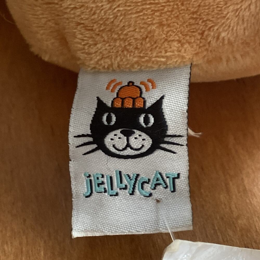 Jellycat 13" Happy Patches Lion Plush Stuffed Animal Stripe Leg Toy RETIRED 2010 - Picture 5 of 9